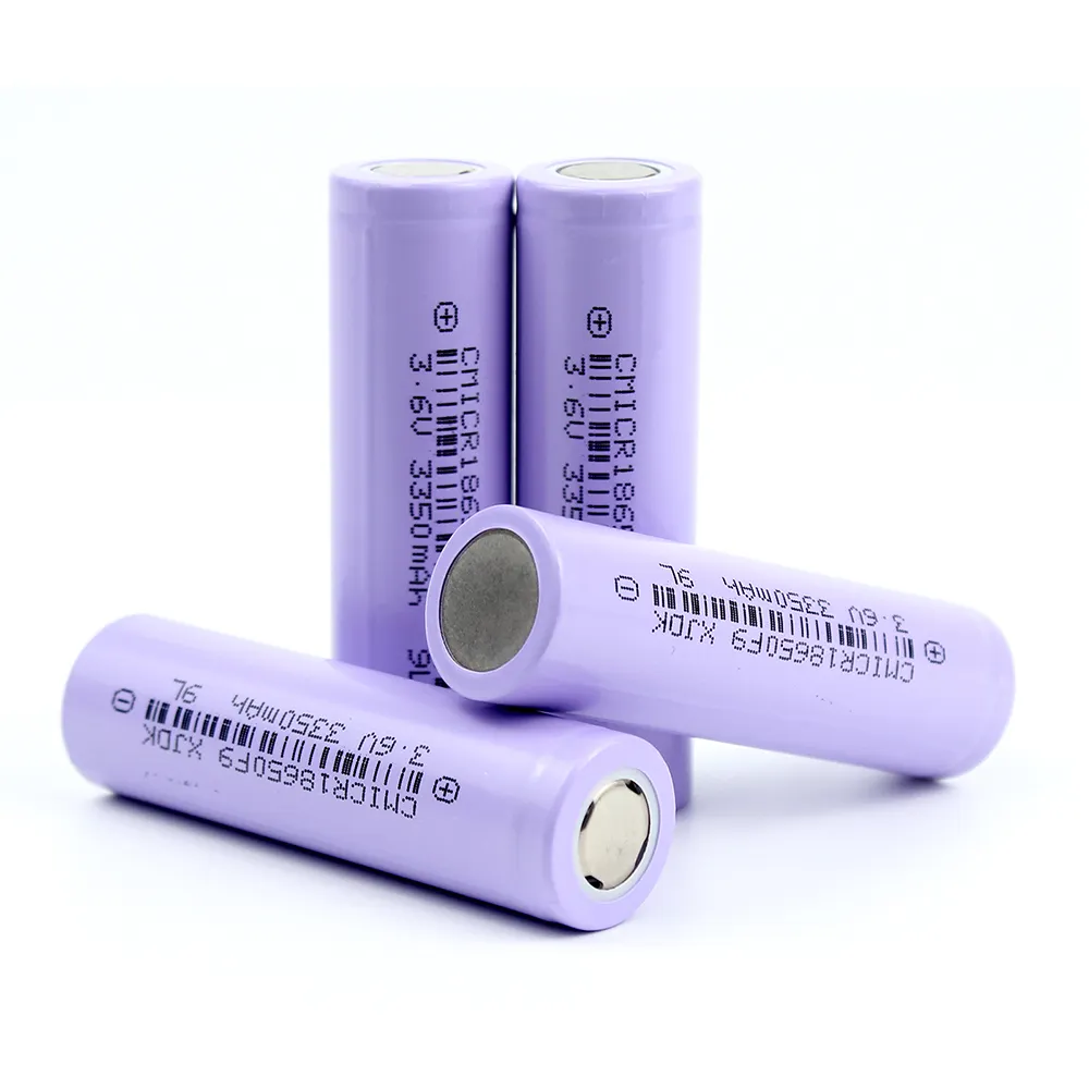 18650 3.7V 3350mAh Lithium Ion batterie remplacement phare batterie puissance bricolage 12V 24V 48V batterie de stockage d'énergie