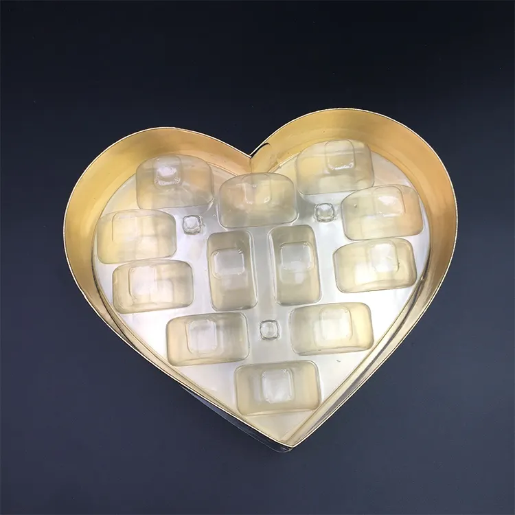 Свадебное торжество Kingwin на заказ для Валентина конфеты в форме сердца подарок Валентина бумажная коробка для шоколада