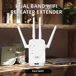Igrentech Draadloze <span class=keywords><strong>Wifi</strong></span> Repeater Extender Dual Merk 2.4G 5Ghz Ac 1200Mbps 60-80M Dekking Wi-Fi Versterker Signaalbooster - Product Image 2