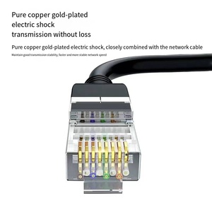 工厂低价高品质UTP Cat6 Cat6e Cat6a以太网网络贴片RJ45 Cat 6电缆 - Product Image 2