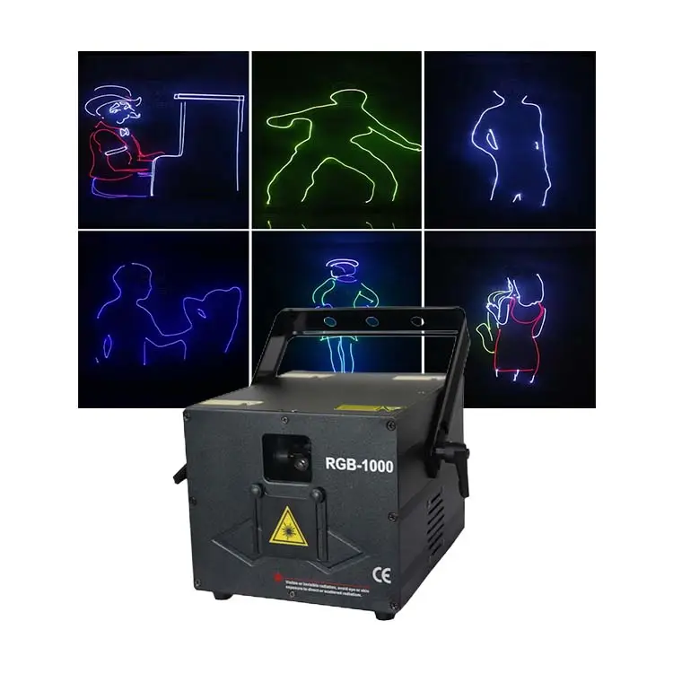 Vorlane, fábrica de China, 5W, Dj, discoteca láser, iluminación de escenario láser para exteriores, proyector de espectáculo láser de 5W, animación Rgb