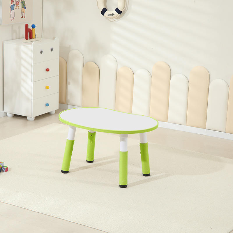 Vert clair + Bureau blanc