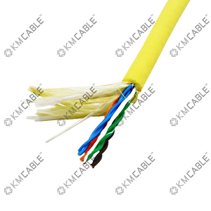 4 Core 2คู่บิดคู่ลอย24AWG 26AWG กันน้ำ Multicore ROV พยุงใต้น้ำสายไฟและสายสัญญาณ - Product Image 1