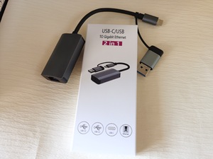 USB3.0 TYPE-C <strong>to</strong> RJ45 1000Mbps Network Card for PC - Product Image 4
