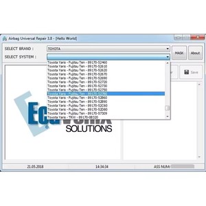 V3.8 SRSツールSRSユニバーサル修理V3.8 ECUプログラマーSRSリセットツールObd2 OBD車診断ソフトウェアクリアクラッシュデータ - Product Image 2