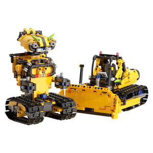 Giocattolo educativo Flytec Building Block giocattolo Robot RC con funzione programma App giocattolo modello 2 in1 per bambini