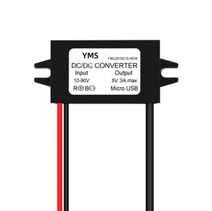DC DCコンバータ10-90V入出力5V出力3A 15WマイクロUSBアダプタオフボード電圧レギュレータ降圧モジュール12V 24V 48V 60V 72V - Product Image 2