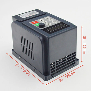 Controlador de velocidad del motor de presión constante de la bomba de agua VFD VSD 0.4kw 0.75kw 1.5kw entrada monofásica 220V salida monofásica 220V