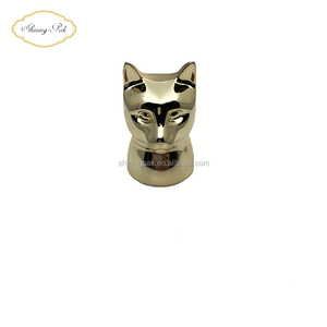 Outstanding Unique 15mm Zamac Cap para Frasco de Perfume Tampas Inteligentes Projetadas para Gatos <span class=keywords><strong>Civet</strong></span> - Product Image 4