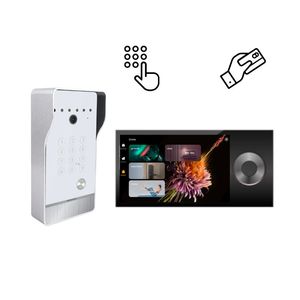 Tuya Smart Villa Video Türklingel-Gegensprechanlage Wasserdichtes Nachtsicht-Tür telefon mit TCP-Netzwerk - Product Image 1