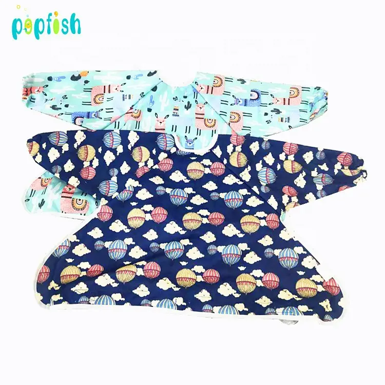 best highchair baby bibs with sleeves food apron bib for toddlers
