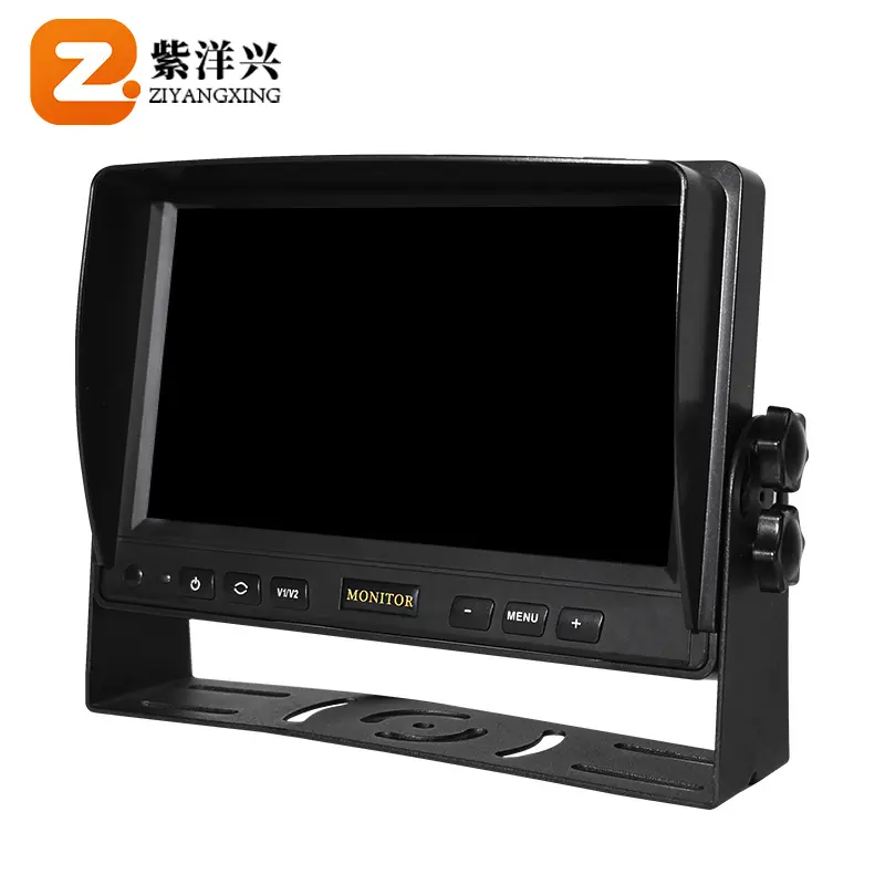 자동 후면보기 7 인치 컬러 LCD 화면 모니터와 ZYX OEM 2024 차량 장착 장비