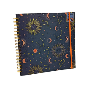 Libro de bocetos de tapa dura con logotipo impreso con cierre elástico, cuaderno personalizado para dibujar, escribir, rellenar diario