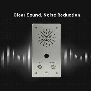 <strong>SIP</strong> Wall Mount Emergency <strong>Intercom</strong> with Alarm Input Output, Anti-Tamper Alert, Built-in 3W Speaker <strong>Intercom</strong> <strong>System</strong> - Product Image 5