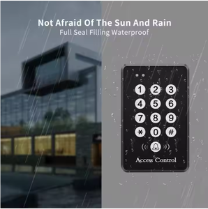 Teclado Rfid a precio de fábrica con sistema de Control de acceso de timbre de puerta para edificio Comercial Softw IP65 lector para Control de acceso de puerta - Product Image 2