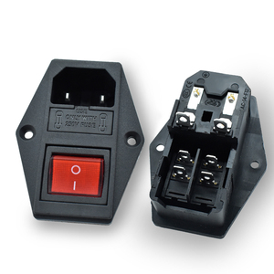 AC-14 Type Extension <strong>Socket</strong> 2 Pin AC <strong>Socket</strong> <strong>with</strong> Switch Rated Current 10A - Product Image 5
