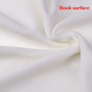Polyester Velcroes <strong>Soft</strong> and Comfortable <strong>Hook</strong> and <strong>Loop</strong> Fleece Velvet <strong>Loop</strong> Back Fabric for <strong>Hook</strong>&amp;<strong>Loop</strong> - Product Image 5