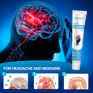 Thuốc mỡ trị đau nửa đầu dùng cho cơ thể Đau đầu thần kinh Đau đầu khi thức dậy Châm cứu điểm đau thần kinh - Product Image 4