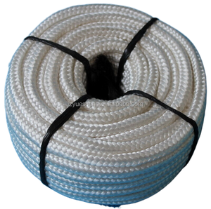 Cuerda estática de doble PP original, cuerda trenzada plana de poliéster de nailon con extremo de bucle de plástico para embalaje - Product Image 2