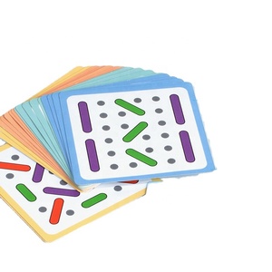 Divertente gioco di apprendimento di concentrazione di pensiero logico Roping formazione precoce legno filettatura per bambini giocattolo allacciatura - Product Image 1