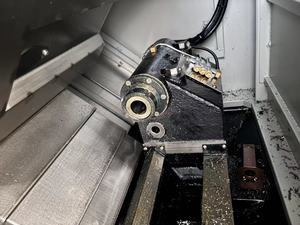 Tipo de torreta DAS con máquina de torno CNC de eje Y Función de torneado y fresado Sistema Syntec con 15 estaciones de herramientas - Product Image 5