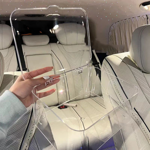 2025新款防尘学生桌面透明家用可堆叠小透明塑料储物箱带盖 - Product Image 2