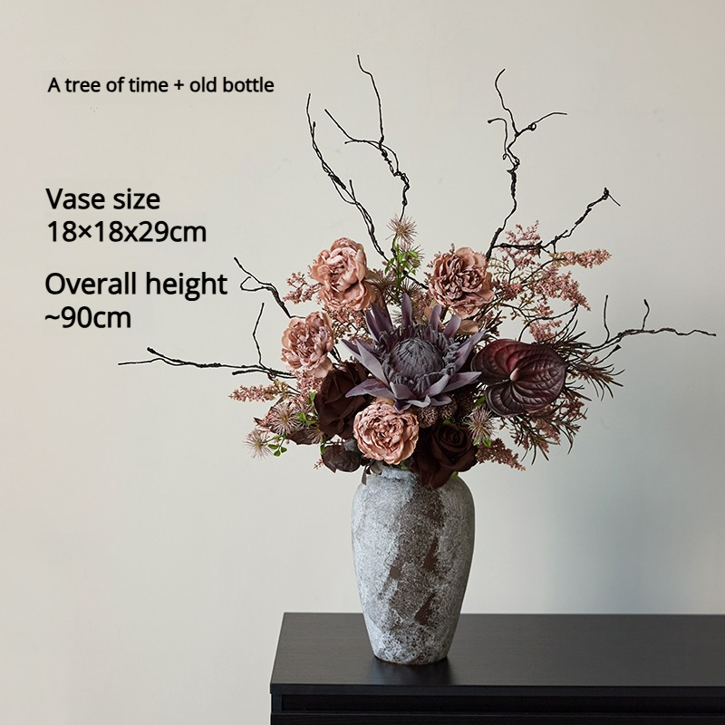 A Tree of Time + Vintage Bottle