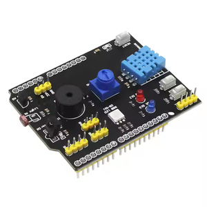 DHT11 LM35 sensore di umidità di temperatura multifunzione adattatore scheda di espansione per Arduino UNO R3 RGB LED IR ricevitore