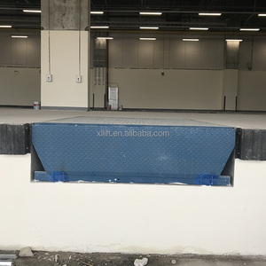 6-15t Contenedor de almacén de alto rendimiento equipo de descarga de carga usado nivelador de rampa de muelle fijo se puede personalizar