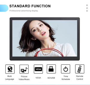モーションセンサー自動再生ビデオ広告機器22インチデジタルサイネージスクリーンモニター - Product Image 2