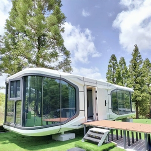 Съемная умная космическая капсула под заказ, герметичный дизайн, сборный отель, Экологически чистая технология - Product Image 3