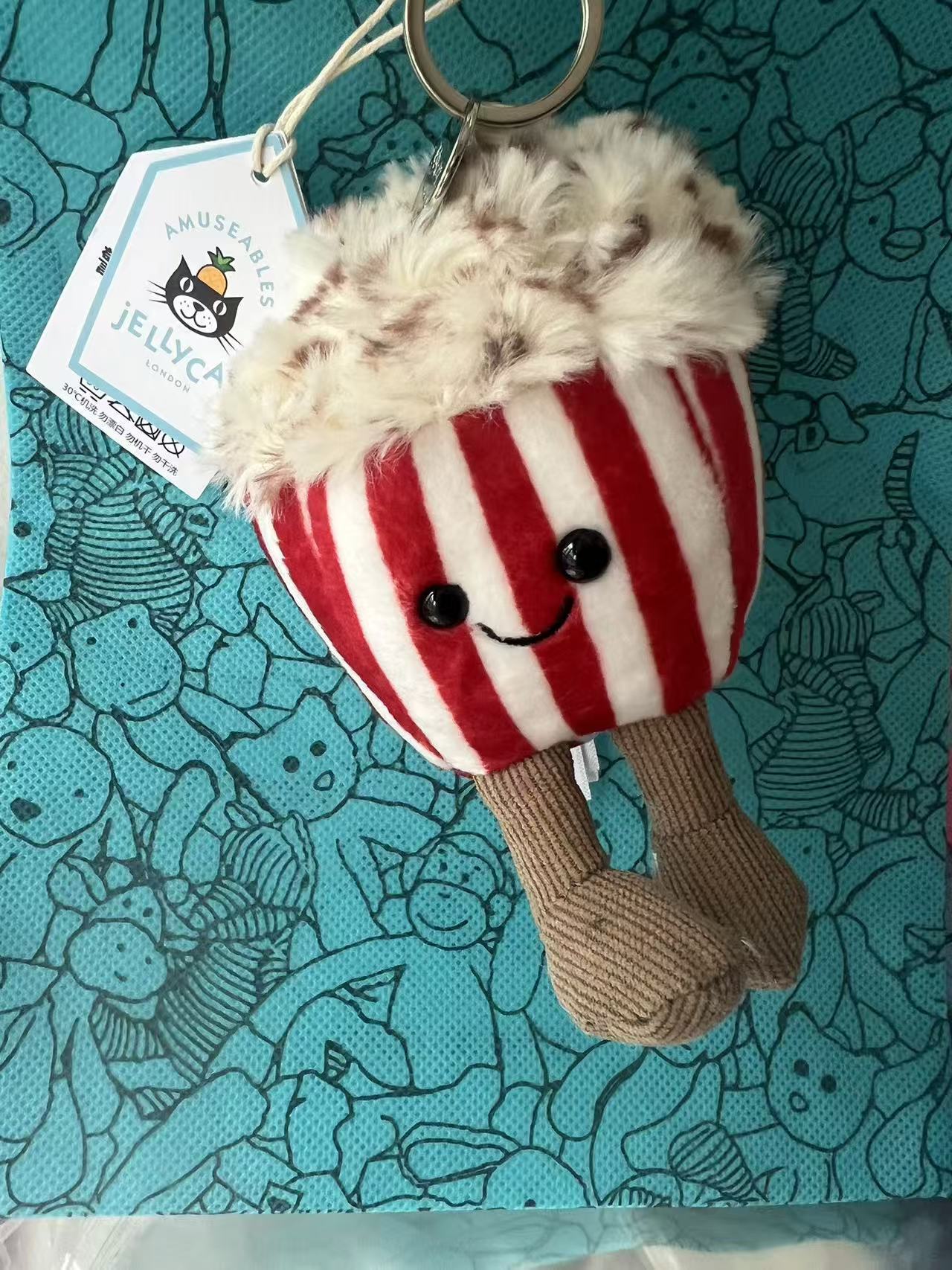 Popcorn pendant,Free dust bag with every order