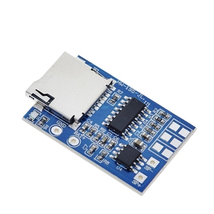TZT GPD2846ATFカードMP3デコーダーボードArduino GM電源モジュール用2Wアンプモジュール - Product Image 1