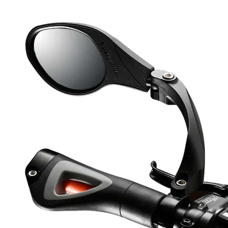 Hafny Stainless Steel Handlebar HD Blast-Resistant Glass Lens Bike Side Mirror