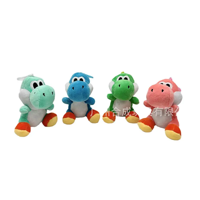 Boneco de pelúcia Super Mario, dinossauro Yoshi Tartaruga, boneco de pelúcia Mario, pingente pequeno, presente para crianças, jogo de ação