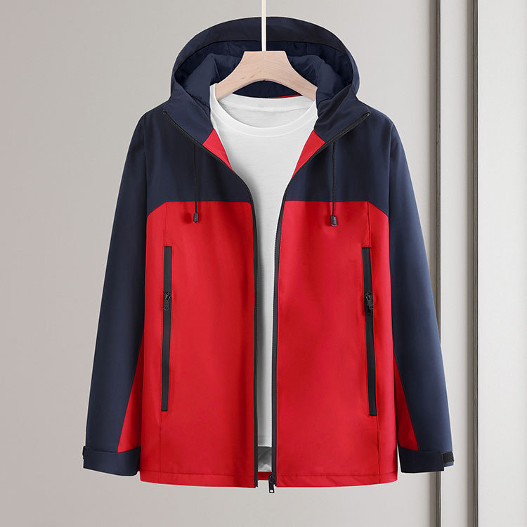 Rouge / Bleu marine