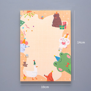 定制全彩印刷A5备忘录便笺活页胶印纸做清单计划器 - Product Image 3