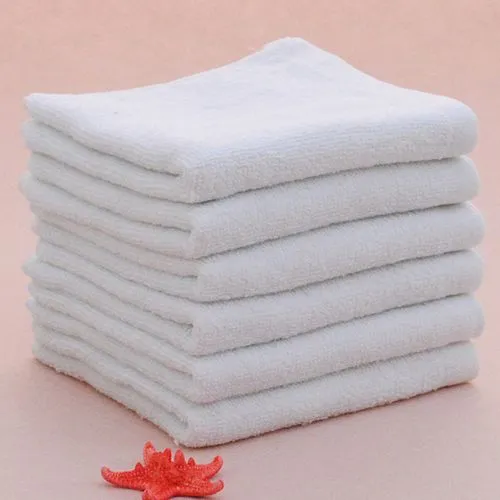 Cheap price 100% Cotton Hotel Embroidered Hand Towel Hotel White Bath Towels Face Towel for sale