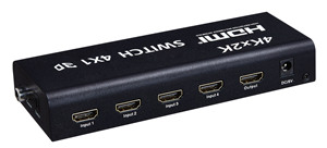 Gran oferta 4x1 para Switcher 1,4 3D HD Video 1080p Divisores de resolución con dos salidas de audio digital Convertidores de video y divisor
