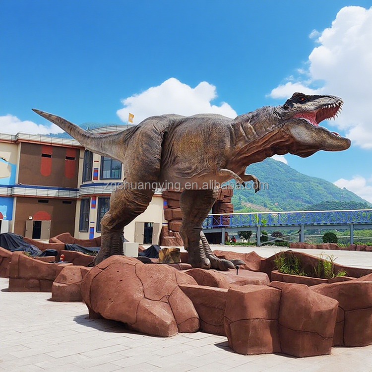 L = 12m T.rex animatronique