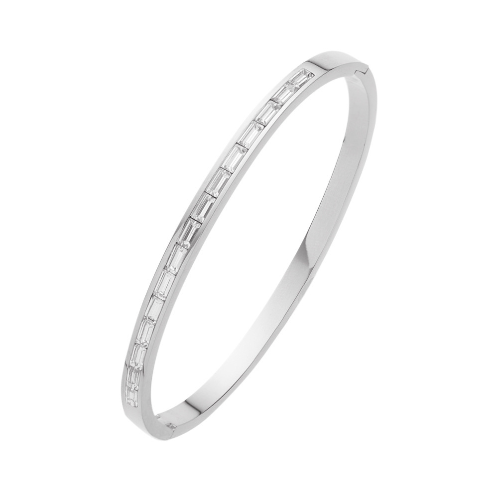 B139 narrow silver white