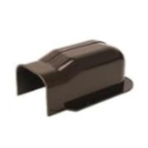 <strong>Entry</strong> Wall Cover Decorative PVC Brown Line Set Cover Kit Accessories for Mini <strong>Split</strong> Air Conditioners - Product Image 2