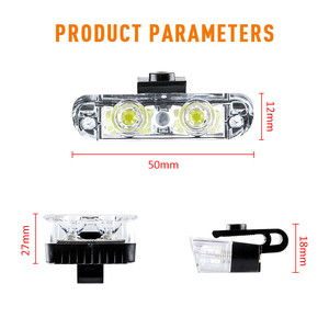 2 LED מרחוק אלחוטי 12V רכב אמבר סכנת אזהרת משואת משאית חירום פלאש גריל רכב Strobe אורות