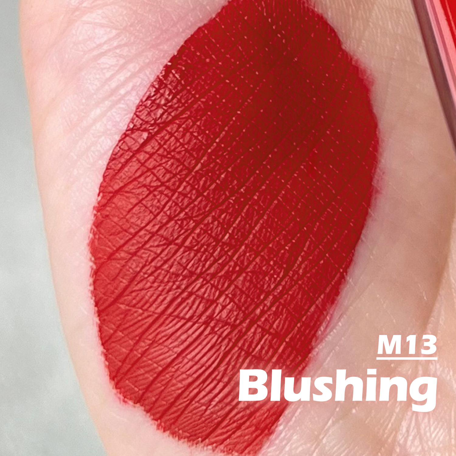 blushing