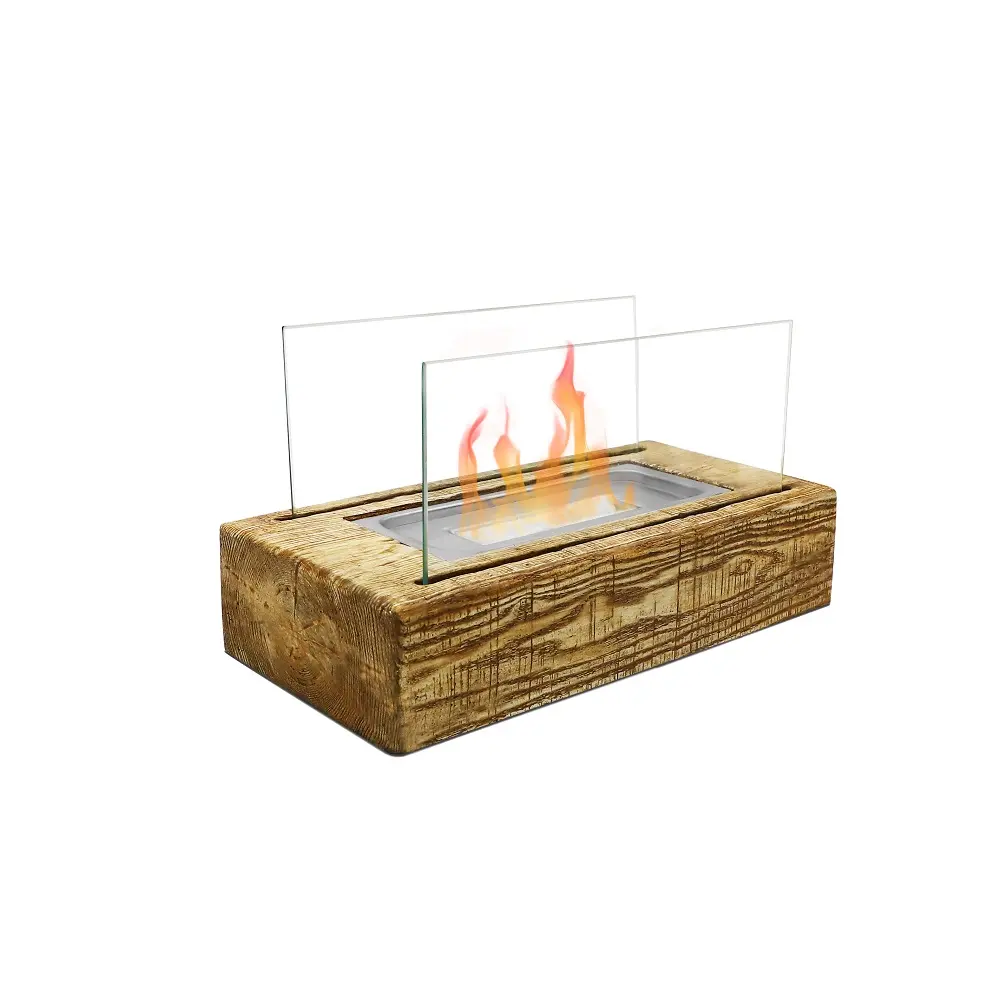 Mini kamin-Mesa de etanol biológico para exteriores, TT-82 decorativo, estufa de etanol