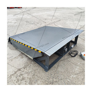 10t 12t plataforma de descarga de carga hidráulica contenedor ajustable carretilla elevadora plataforma de descarga de carga rampa de muelle fijo - Product Image 4