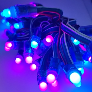 LEDピクセルライトIP68 5V 12V 9mm 12mm WS2811 1903 IC RGB色変更ピクセルストリングライトアドレス指定可能 - Product Image 4
