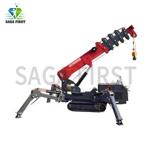 Nhà Máy Giá 3 tấn 5 tấn 10 tấn Spider <span class=keywords><strong>Crane</strong></span> 360 độ Telescopic Spider <span class=keywords><strong>Crane</strong></span> Boom Lift gấp theo dõi Spider <span class=keywords><strong>Crane</strong></span> - Product Image 3