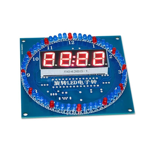 Rotierendes LED-Anzeige alarm Elektronisches Takt modul DS1302 C8051 MCU STC15W408AS - Product Image 3