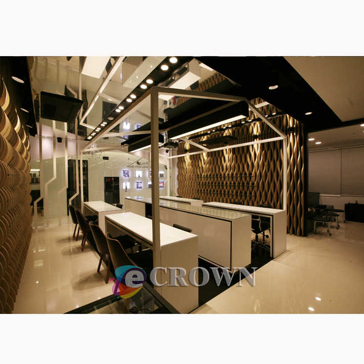Shop Design Booth Display Design Display Nail Kiosk showcase for Mall showcase Display Nail Stand OEM